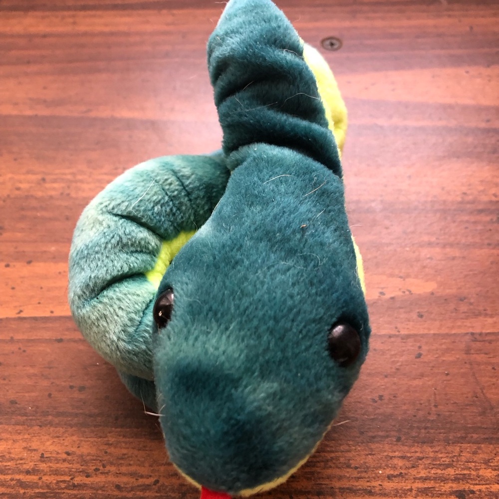 Beanie baby Hissy Snake